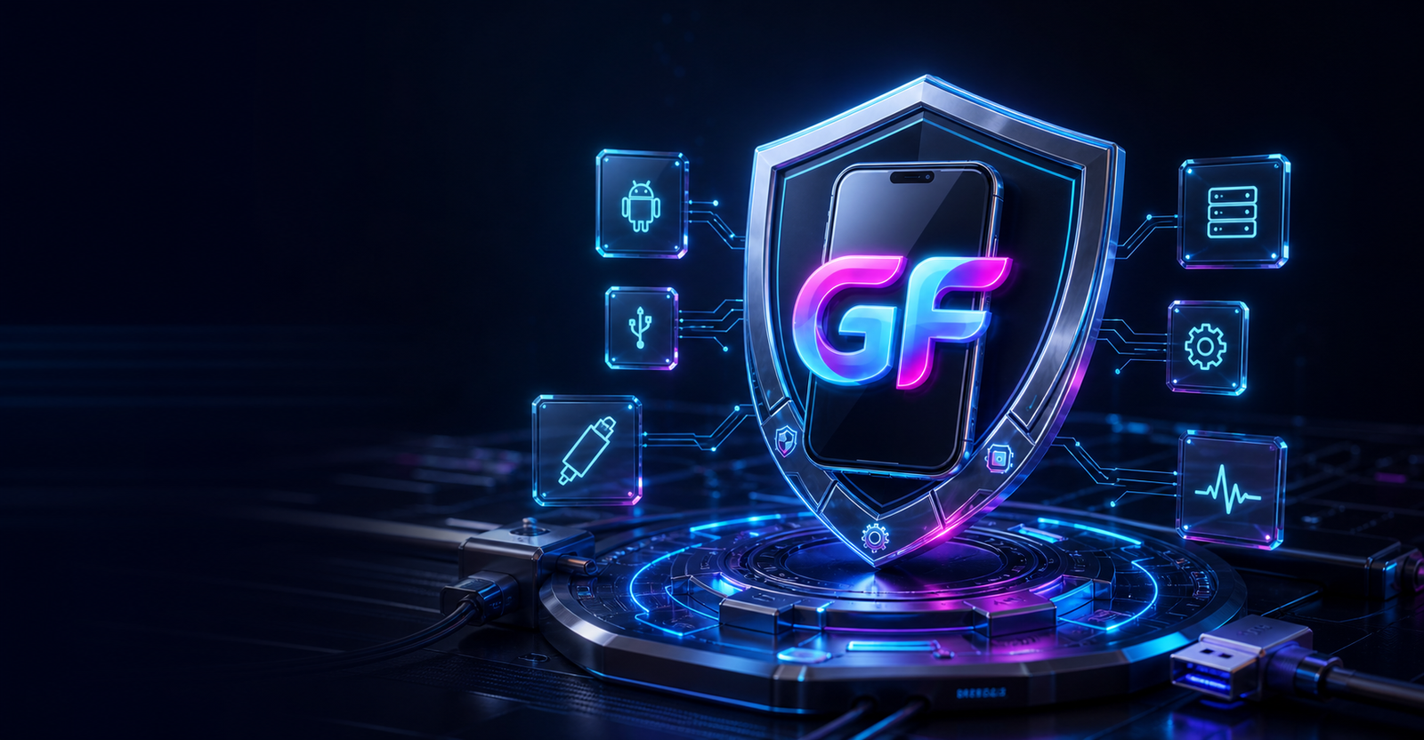 3D GSM Friday mobile security and servicing platform